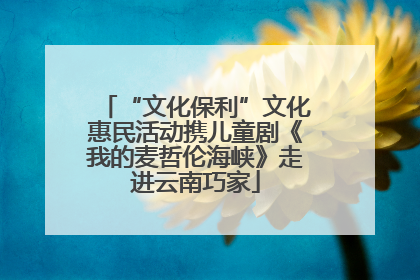 “文化保利”文化惠民活动携儿童剧《我的麦哲伦海峡》走进云南巧家