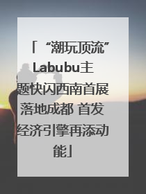 “潮玩顶流”Labubu主题快闪西南首展落地成都 首发经济引擎再添动能