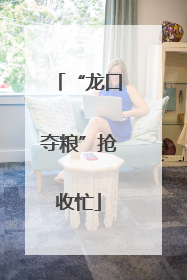 “龙口夺粮”抢收忙