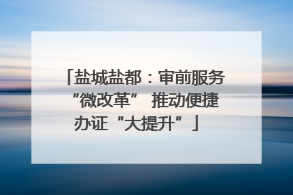 盐城盐都：审前服务“微改革” 推动便捷办证“大提升”