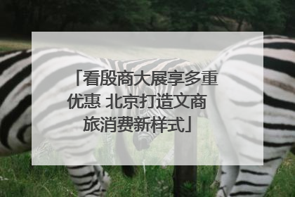 看殷商大展享多重优惠 北京打造文商旅消费新样式