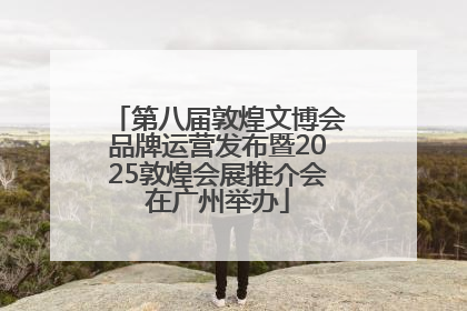 第八届敦煌文博会品牌运营发布暨2025敦煌会展推介会在广州举办