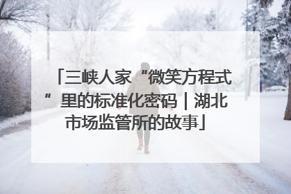 三峡人家“微笑方程式”里的标准化密码｜湖北市场监管所的故事