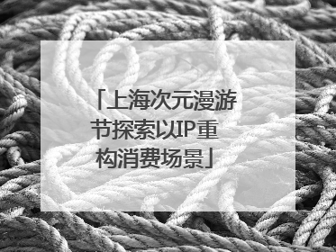上海次元漫游节探索以IP重构消费场景