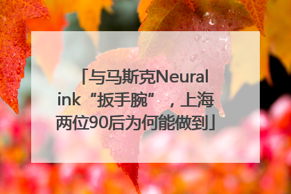 与马斯克Neuralink“扳手腕”，上海两位90后为何能做到