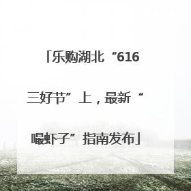 乐购湖北“616三好节”上，最新“嘬虾子”指南发布