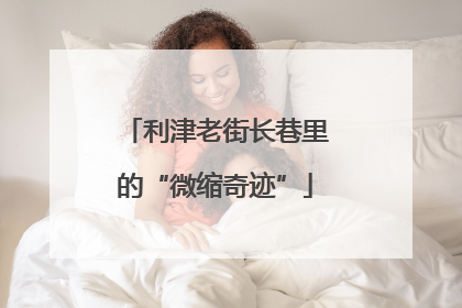 利津老街长巷里的“微缩奇迹”