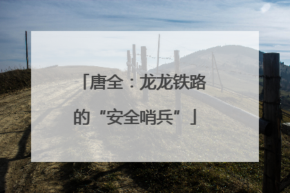 唐全：龙龙铁路的“安全哨兵”