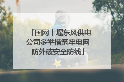 国网十堰东风供电公司多举措筑牢电网防外破安全防线