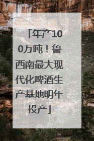 年产100万吨！鲁西南最大现代化啤酒生产基地明年投产
