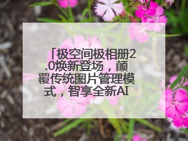 极空间极相册2.0焕新登场，颠覆传统图片管理模式，智享全新AINAS生活格局