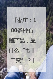 枣庄：100多种石榴产品，靠什么“七十二变”？