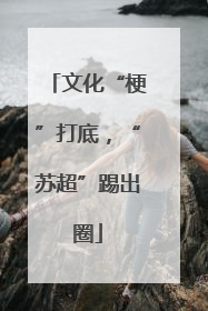 文化“梗”打底，“苏超”踢出圈