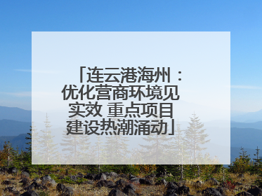 连云港海州：优化营商环境见实效 重点项目建设热潮涌动