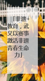 非遗+教育，武义以赛事激活非遗青春生命力