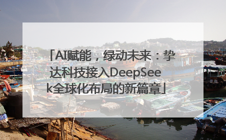 AI赋能，绿动未来：挚达科技接入DeepSeek全球化布局的新篇章
